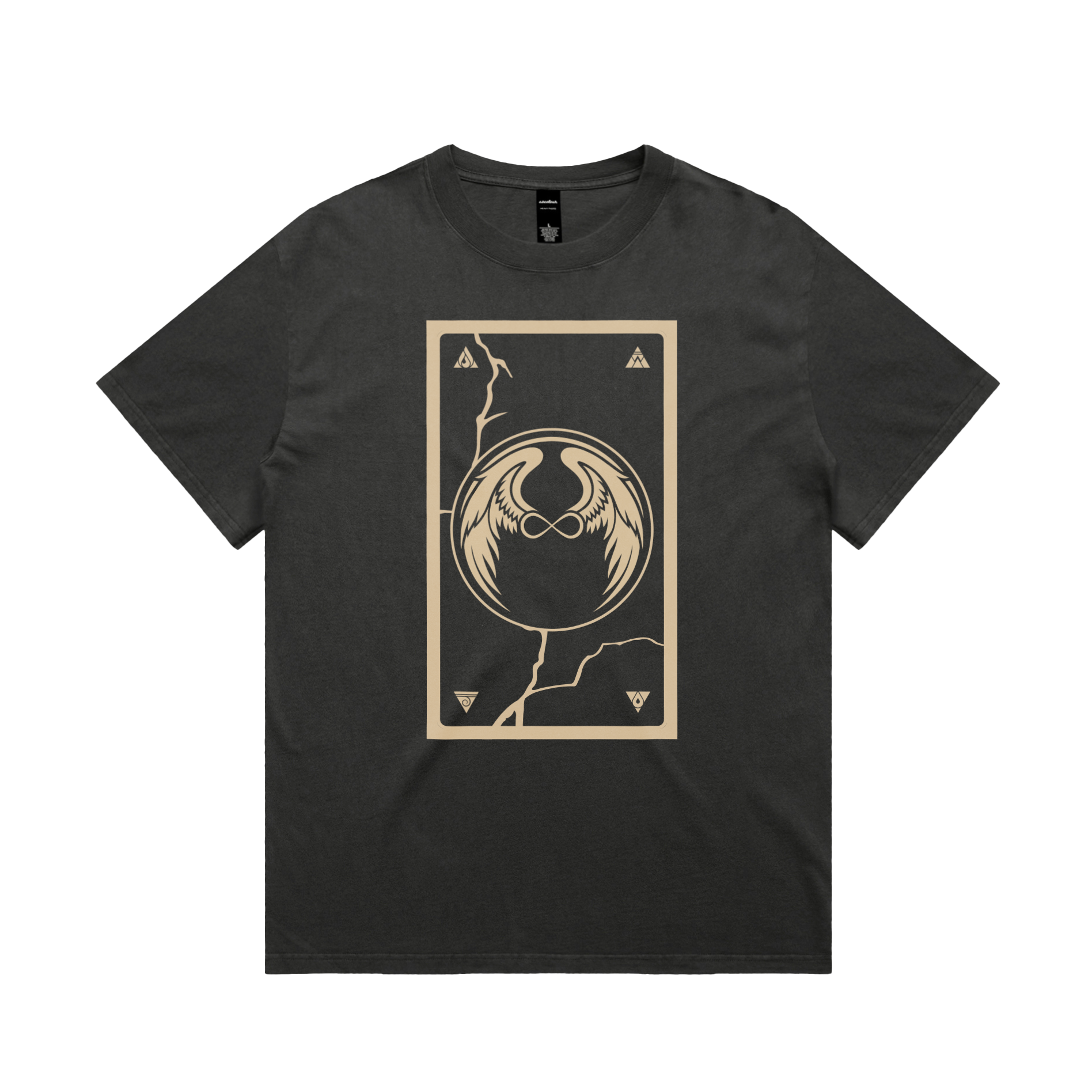 Mystical Cards The Black Set Heavy T-Shirt